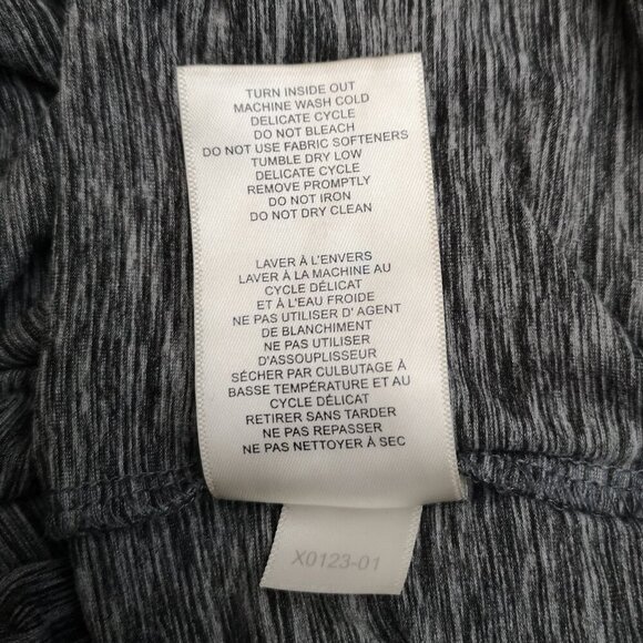 Bench Men's Size XL Light Fleece Lined Grey Straight Fit Long Sleeves T-shirt - Picture 5 of 8